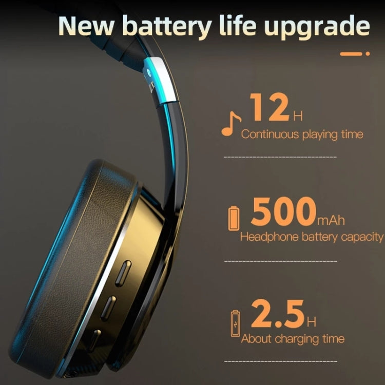 Auriculares Bluetooth 5.0 dobráveis VJ320, com suporte para cartão TF e microfone, VJ320 preto, VJ320 azul, VJ320 vermelho, VJ320 branco