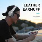Auricular e altifalante portátil OneDer S3 2 em 1, Bluetooth sem fios, cancelamento de ruído, estéreo over-ear