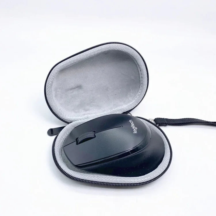 Bolsa de Armazenamento Portátil Anti-choque e Anti-queda para Rato Sem Fios Logitech M275 M330