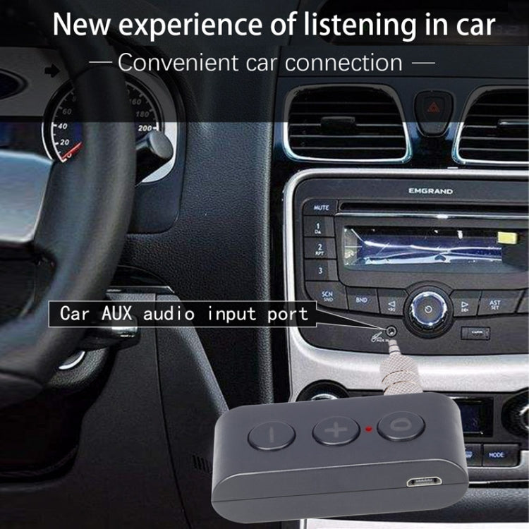 BR03 Cartão Carro Receptor Bluetooth 5.0 Altifalante Música Receptor de áudio sem fios Chamada mãos-livres Bluetooth