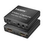 Placa de Captura de Vídeo HDMI HD 1080P 4K, HDMI para Caixa de Captura de Vídeo USB 2.0