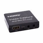 Placa de Captura de Vídeo HDMI HD 1080P 4K, HDMI para Caixa de Captura de Vídeo USB 2.0