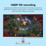 Placa de Captura de Vídeo HDMI HD 1080P 4K, HDMI para Caixa de Captura de Vídeo USB 2.0