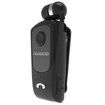 Auricular Bluetooth Antifurto com Cabo Retrátil F920 CSR4.1, Lembrete de Vibração de Chamadas, Preto, Branco, Dourado, Prateado, Cinzento