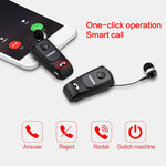 Auricular Bluetooth Antifurto com Cabo Retrátil F920 CSR4.1, Lembrete de Vibração de Chamadas, Preto, Branco, Dourado, Prateado, Cinzento