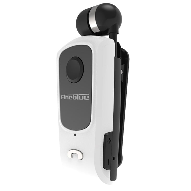 Auricular Bluetooth Antifurto com Cabo Retrátil F920 CSR4.1, Lembrete de Vibração de Chamadas, Preto, Branco, Dourado, Prateado, Cinzento