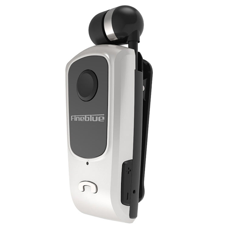 Auricular Bluetooth Antifurto com Cabo Retrátil F920 CSR4.1, Lembrete de Vibração de Chamadas, Preto, Branco, Dourado, Prateado, Cinzento