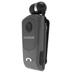 Auricular Bluetooth Antifurto com Cabo Retrátil F920 CSR4.1, Lembrete de Vibração de Chamadas, Preto, Branco, Dourado, Prateado, Cinzento