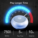 EWA A110 Altifalante Bluetooth Sem Fios Portátil Mini Metálico IPX5 à Prova de Água Suporta Áudio 3,5mm & Cartão TF 32GB & Chamadas