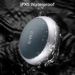 EWA A110 Altifalante Bluetooth Sem Fios Portátil Mini Metálico IPX5 à Prova de Água Suporta Áudio 3,5mm & Cartão TF 32GB & Chamadas