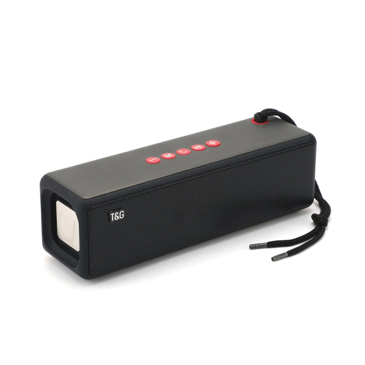 T&G TG271 Altifalante Subwoofer Bluetooth TWS com Corda Trançada, Suporta USB/AUX/Cartão TF/FM