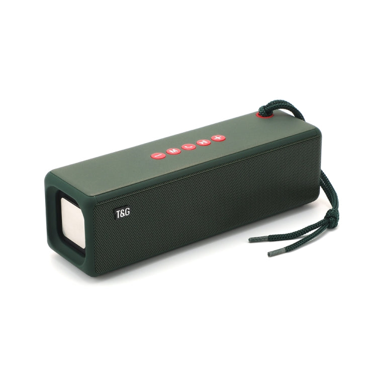 T&G TG271 Altifalante Subwoofer Bluetooth TWS com Corda Trançada, Suporta USB/AUX/Cartão TF/FM