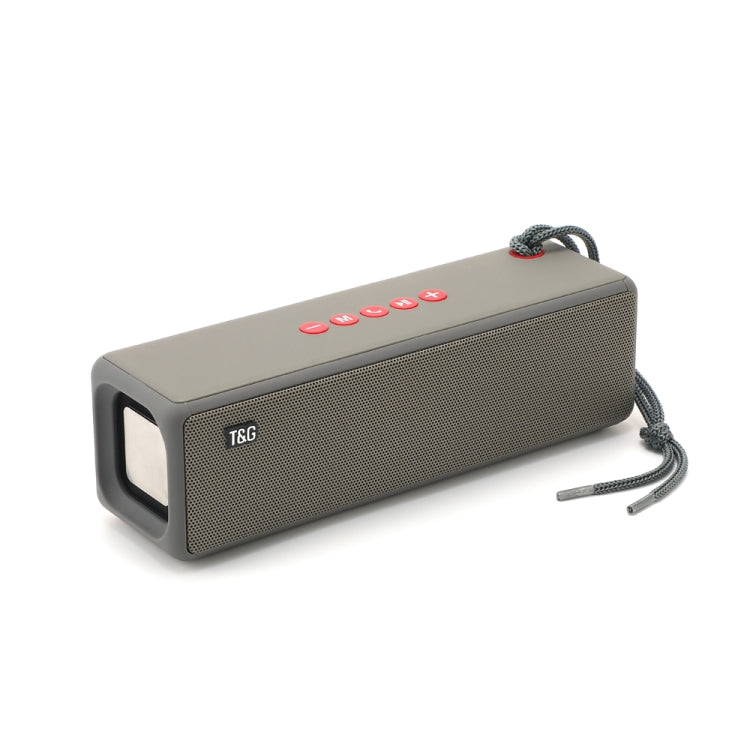 T&G TG271 Altifalante Subwoofer Bluetooth TWS com Corda Trançada, Suporta USB/AUX/Cartão TF/FM