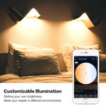Lâmpada Inteligente LED 9W E27 RGBCW WIFI, Automação Doméstica Sem Fios, 220V