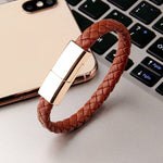 XJ-28 Cabo de Dados Criativo Pulseira USB 2.4A para 8 Pinos, Comprimento do Cabo: 22,5cm, XJ-28 8 Pinos, 22,5cm 8 Pinos
