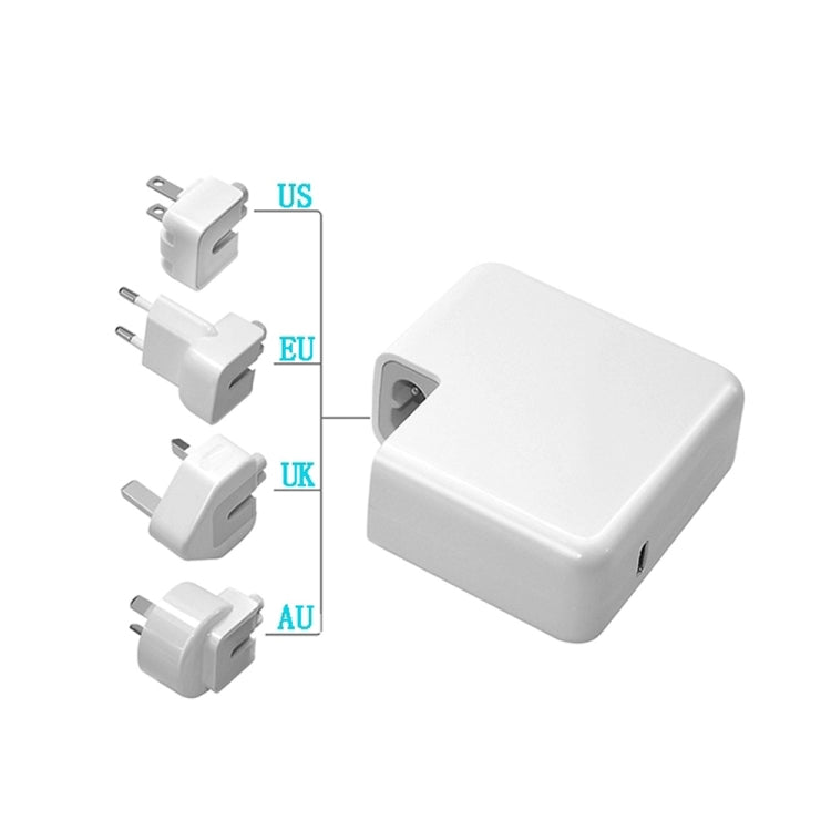 PD-96W Adaptador de Energia PD USB-C / Tipo-C 96W para Portátil MacBook Pro 16 polegadas (A2141), Ficha UE, Ficha EUA, Ficha Reino Unido, Ficha AU