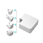 PD-96W Adaptador PD USB-C / Tipo-C 96W para Portátil + Cabo de Carregamento Rápido USB-C / Tipo-C para USB-C / Tipo-C 5A 2m para MacBook Pro, Ficha UE, Ficha EUA, Ficha Reino Unido