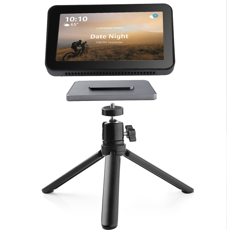 Para Coluna Inteligente com Ecrã Echo Show 8 com Suporte Giratório Ajustável Magnético 360 Graus, Para Echo Show 8