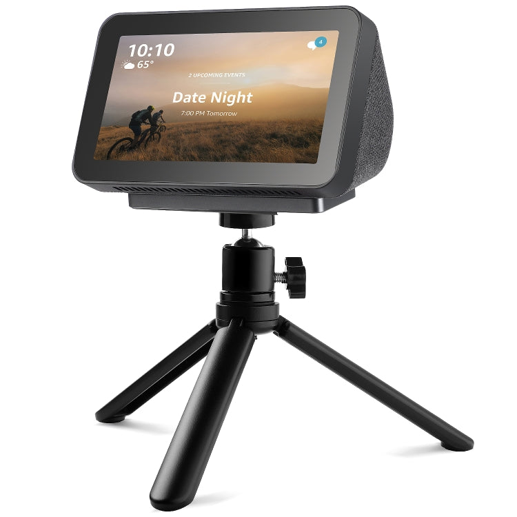 Para Coluna Inteligente com Ecrã Echo Show 8 com Suporte Giratório Ajustável Magnético 360 Graus, Para Echo Show 8