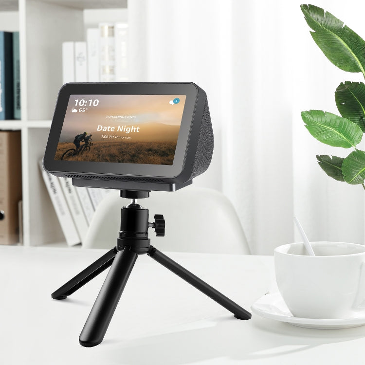 Para Coluna Inteligente com Ecrã Echo Show 8 com Suporte Giratório Ajustável Magnético 360 Graus, Para Echo Show 8