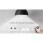 FUT017 Lâmpada LED Dupla Branca 6W 2.4GHZ RF Controlável Wifi, CCT Ajustável, Dimerizável