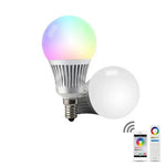 FUT013 Lâmpada LED 5W E14 RGB + CCT AC100~240v 2.4g WiFi Controlo Remoto Dimerizável