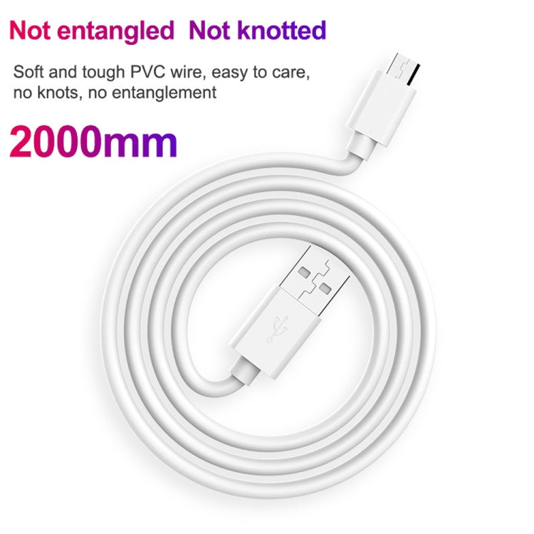 LZ-023 Carregador de Viagem USB Portátil 18W QC 3.0 + Cabo de Dados USB para Micro USB 3A, Plugue US, Cabo de Dados Micro USB, Plugue US