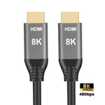 Cabo HDMI2.1 8K 120Hz de Alta Definição Dinâmica, Comprimento do Cabo: 1m, 120Hz 1m