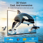 Cabo HDMI2.1 8K 120Hz de Alta Definição Dinâmica, Comprimento do Cabo: 1m, 120Hz 1m
