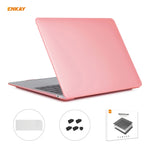 ENKAY 3 em 1 capa protetora mate para portátil + película de teclado TPU versão UE + conjunto de tampas anti-poeira para MacBook Air 13,3 polegadas A2179 & A2337 (2020), para MacBook Air 13,3 polegadas A2179 (2020)