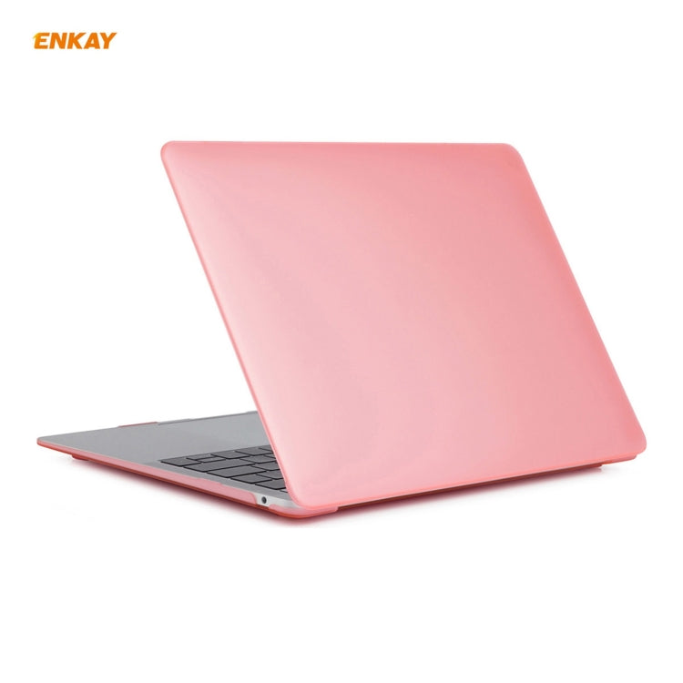 ENKAY 3 em 1 capa protetora mate para portátil + película de teclado TPU versão UE + conjunto de tampas anti-poeira para MacBook Air 13,3 polegadas A2179 & A2337 (2020), para MacBook Air 13,3 polegadas A2179 (2020)