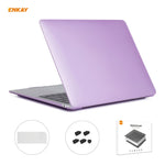 ENKAY 3 em 1 capa protetora mate para portátil + película de teclado TPU versão UE + conjunto de tampas anti-poeira para MacBook Air 13,3 polegadas A2179 & A2337 (2020), para MacBook Air 13,3 polegadas A2179 (2020)