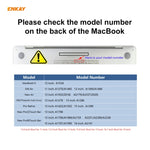 ENKAY 3 em 1 capa protetora mate para portátil + película de teclado TPU versão UE + conjunto de tampas anti-poeira para MacBook Air 13,3 polegadas A2179 & A2337 (2020), para MacBook Air 13,3 polegadas A2179 (2020)