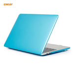 ENKAY 3 em 1 capa protetora cristal para portátil + película de teclado TPU versão UE + conjunto de tampas anti-poeira para MacBook Pro 16 polegadas A2141 (com Touch Bar), para MacBook Pro 16 polegadas A2141 (com Touch Bar)