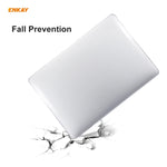 ENKAY 3 em 1 capa protetora cristal para portátil + película de teclado TPU versão UE + conjunto de tampas anti-poeira para MacBook Pro 16 polegadas A2141 (com Touch Bar), para MacBook Pro 16 polegadas A2141 (com Touch Bar)