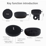 S360 Altifalante Bluetooth Portátil para Bicicletas Exterior IPX7 à Prova de Água, à Prova de Pó e Choques, Suporta TF