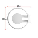Suporte Universal para Coluna Montagem na Parede em Liga de Alumínio para Apple Home Pod Mini, Preto, Prateado