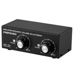 B050 Controlador Passivo de Ajuste de Volume para Altifalantes, Ajuste Independente de Volume para Canal Esquerdo e Direito, 150W por Canal, B050