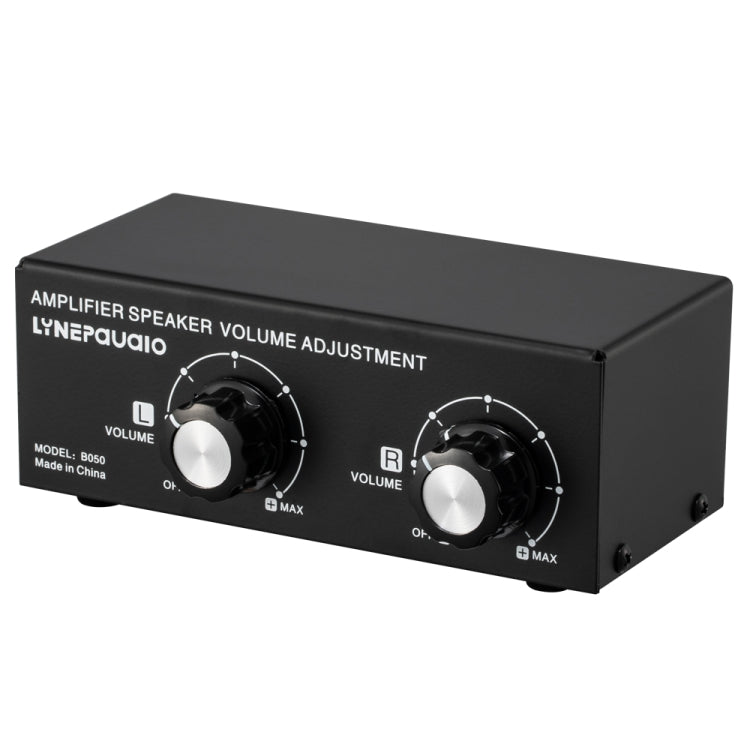 B050 Controlador Passivo de Ajuste de Volume para Altifalantes, Ajuste Independente de Volume para Canal Esquerdo e Direito, 150W por Canal, B050