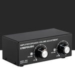 B050 Controlador Passivo de Ajuste de Volume para Altifalantes, Ajuste Independente de Volume para Canal Esquerdo e Direito, 150W por Canal, B050