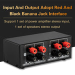 B050 Controlador Passivo de Ajuste de Volume para Altifalantes, Ajuste Independente de Volume para Canal Esquerdo e Direito, 150W por Canal, B050