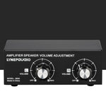 B050 Controlador Passivo de Ajuste de Volume para Altifalantes, Ajuste Independente de Volume para Canal Esquerdo e Direito, 150W por Canal, B050