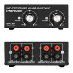 B050 Controlador Passivo de Ajuste de Volume para Altifalantes, Ajuste Independente de Volume para Canal Esquerdo e Direito, 150W por Canal, B050