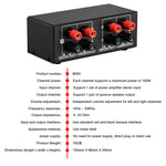 B050 Controlador Passivo de Ajuste de Volume para Altifalantes, Ajuste Independente de Volume para Canal Esquerdo e Direito, 150W por Canal, B050