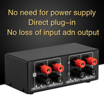 B050 Controlador Passivo de Ajuste de Volume para Altifalantes, Ajuste Independente de Volume para Canal Esquerdo e Direito, 150W por Canal, B050