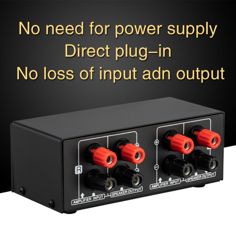 B050 Controlador Passivo de Ajuste de Volume para Altifalantes, Ajuste Independente de Volume para Canal Esquerdo e Direito, 150W por Canal, B050