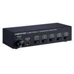 Comutador de Som Amplificador de Potência 2-em-4 Saídas B032, Qualidade de Som Sem Perdas, 300W Por Canal, Distribuidor Comutador Comparador com Função de Monitorização de Auscultadores / Entrada de Áudio, B032