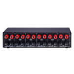 Comutador de Som Amplificador de Potência 2-em-4 Saídas B032, Qualidade de Som Sem Perdas, 300W Por Canal, Distribuidor Comutador Comparador com Função de Monitorização de Auscultadores / Entrada de Áudio, B032