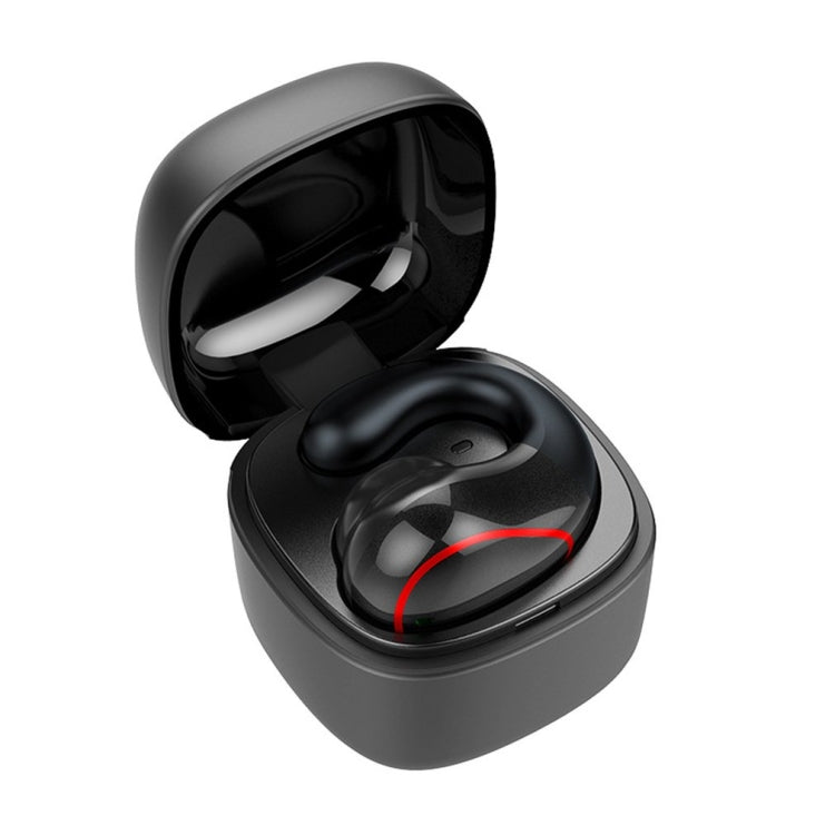 Auricular Bluetooth T25 over-ear 5.0, auricular invisível sem fios para um ouvido, chamadas em alta definição, autonomia muito longa, condução óssea
