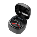 Auricular Bluetooth T25 over-ear 5.0, auricular invisível sem fios para um ouvido, chamadas em alta definição, autonomia muito longa, condução óssea
